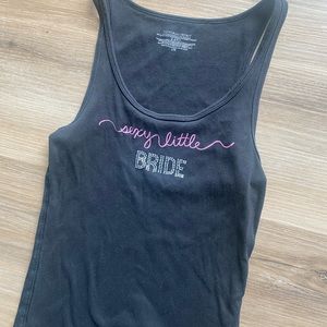 Victoria Secret Y2K Sexy Little Bride tank top